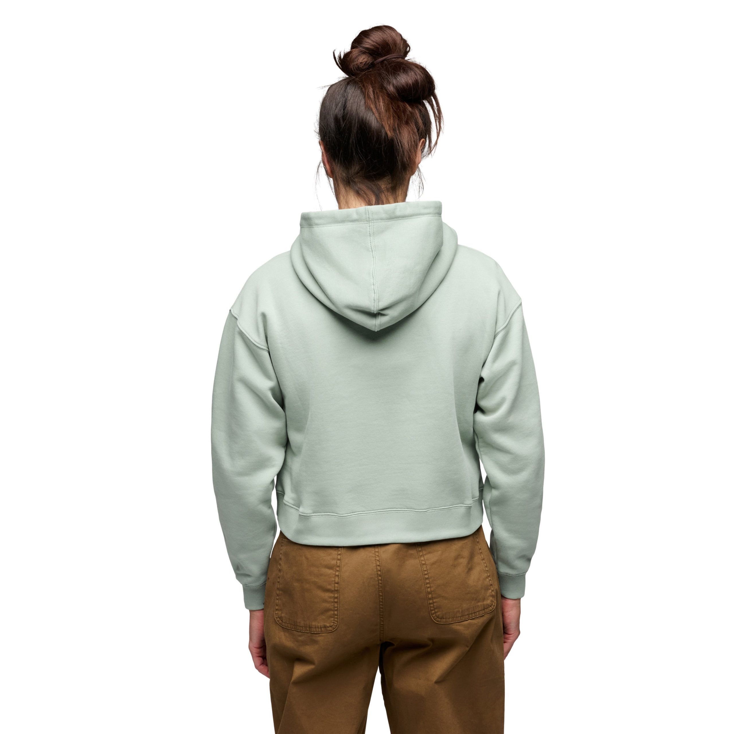 Women's Pine Diamond Pullover Cropped Hoody - Image 7