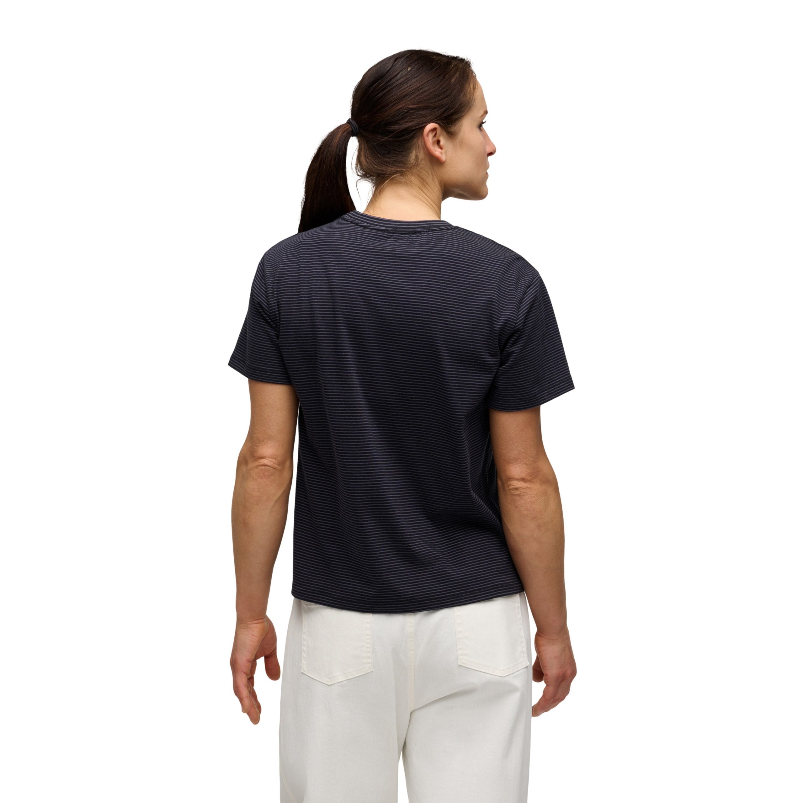 Women's BD Stripe Short Sleeve Tee Long - Image 4