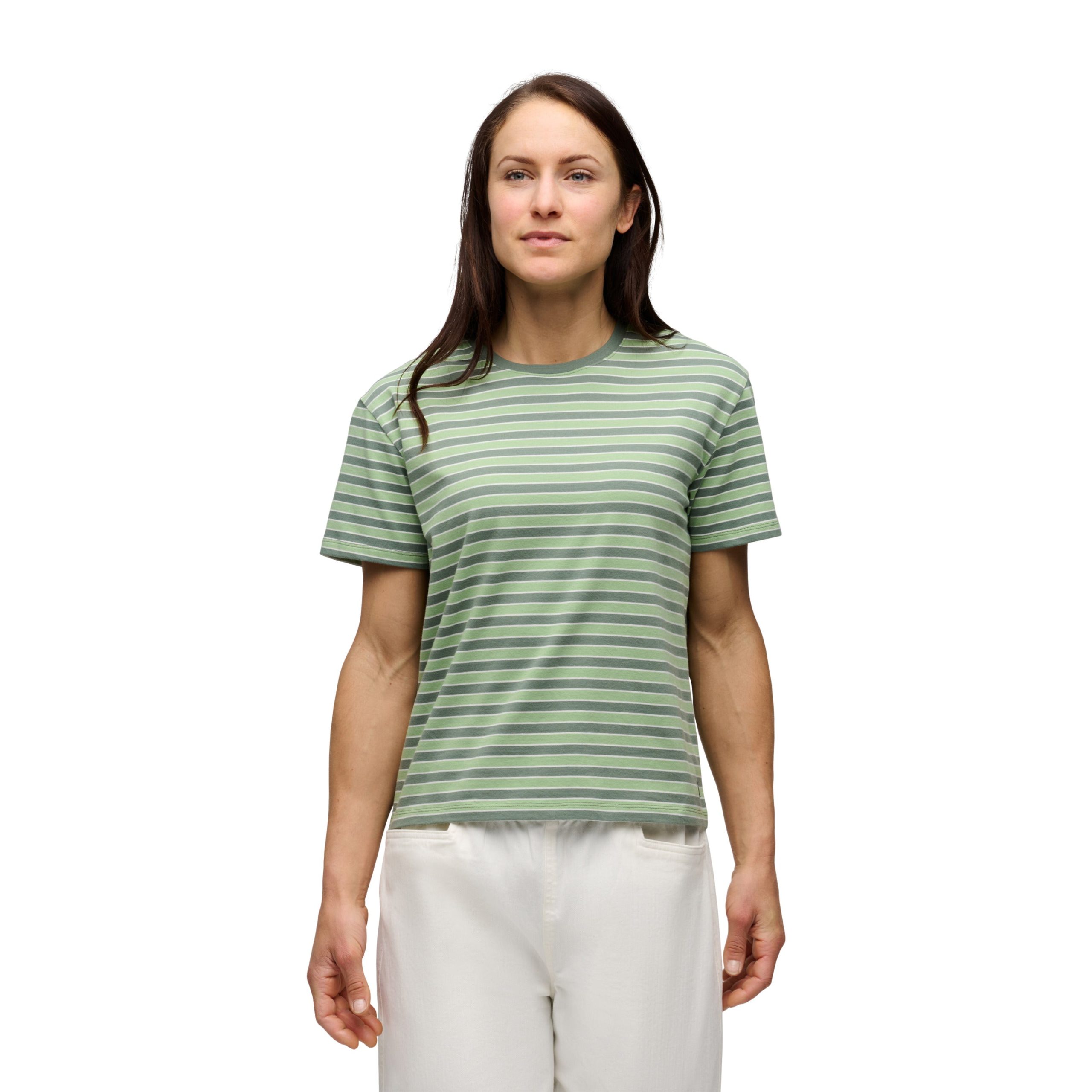 Women's BD Stripe Short Sleeve Tee Long - Image 2