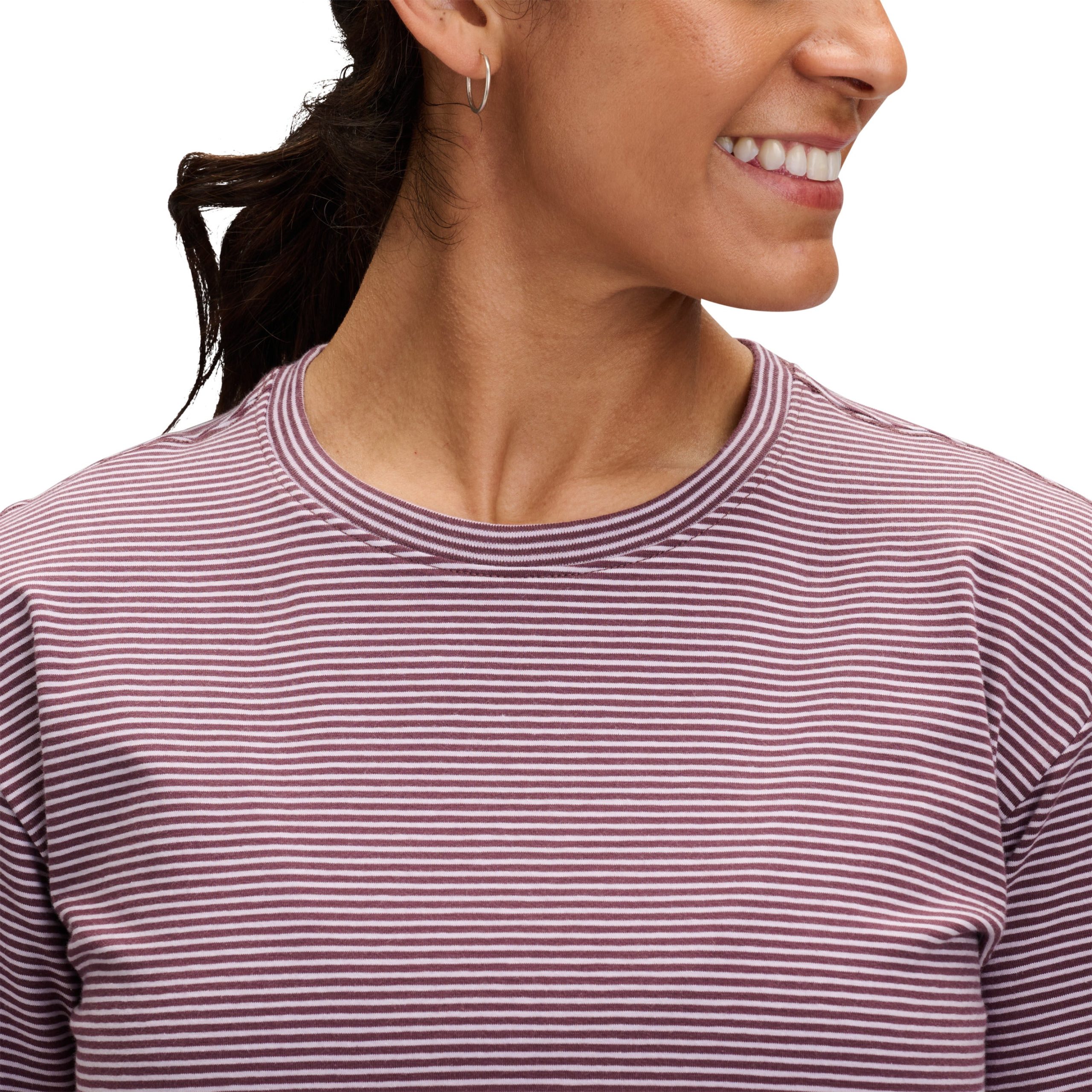 Women's BD Stripe Crop Short Sleeve Tee - Image 12
