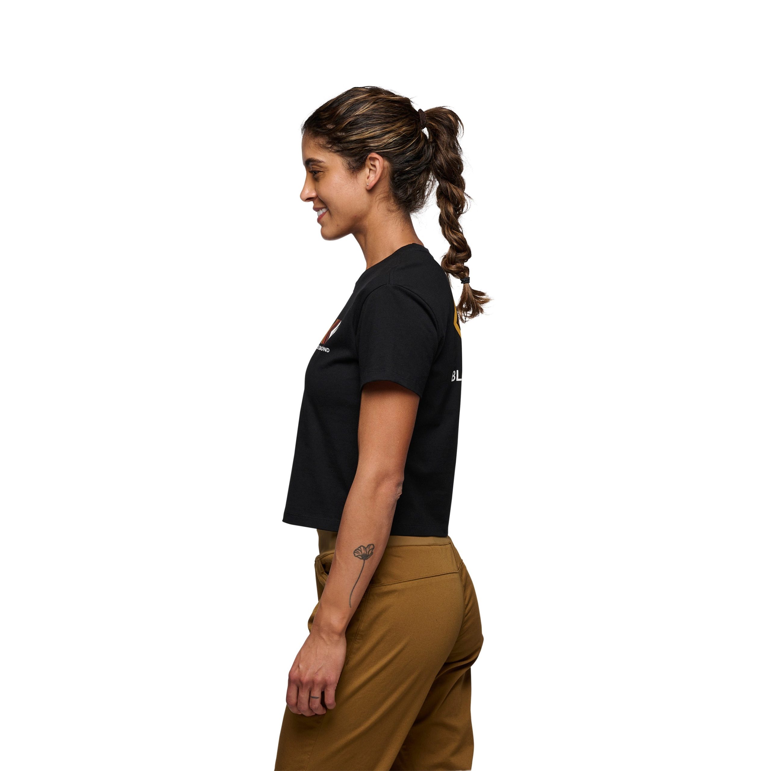 Women's Faded Crop Short Sleeve Tee - Image 4