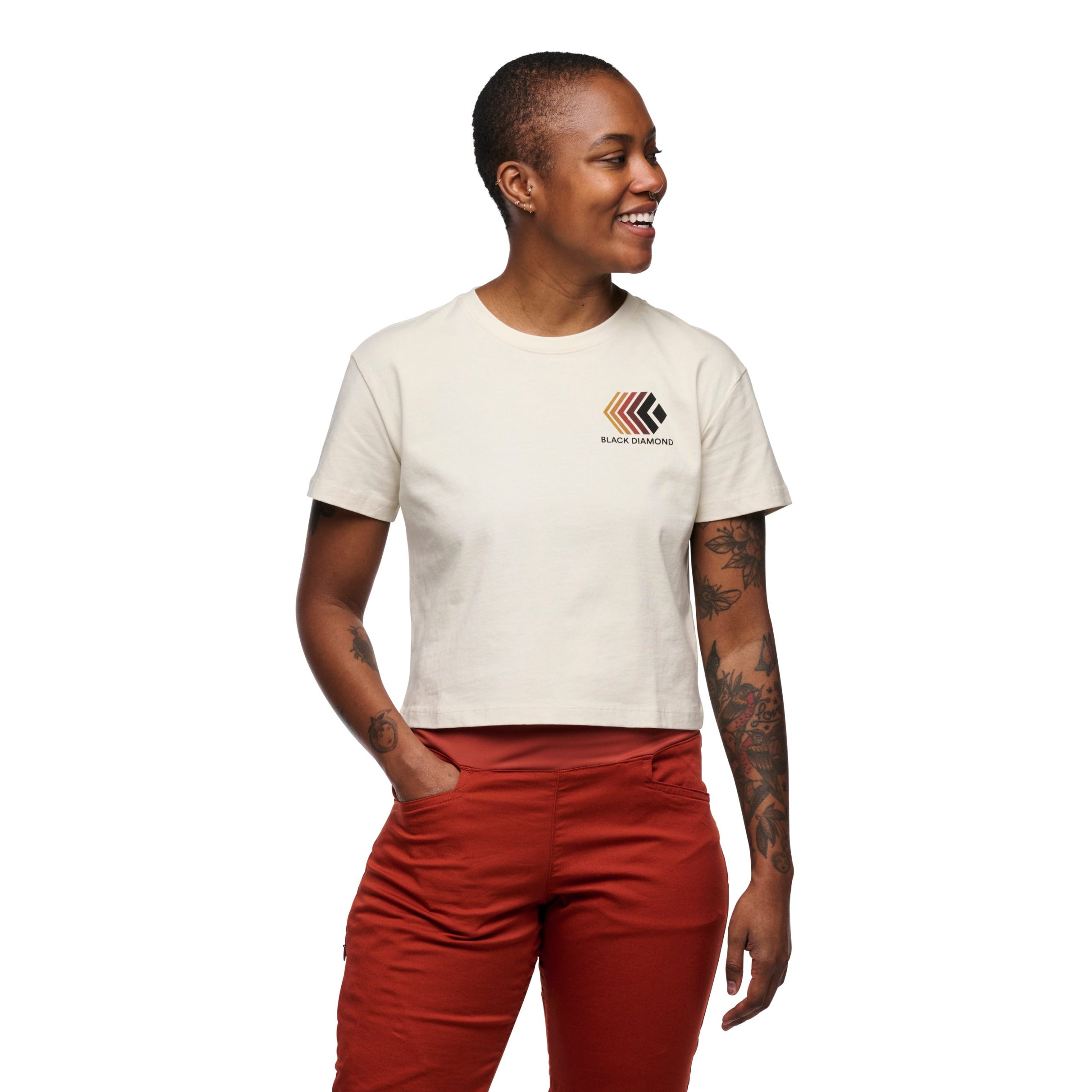 Women's Faded Crop Short Sleeve Tee - Image 10