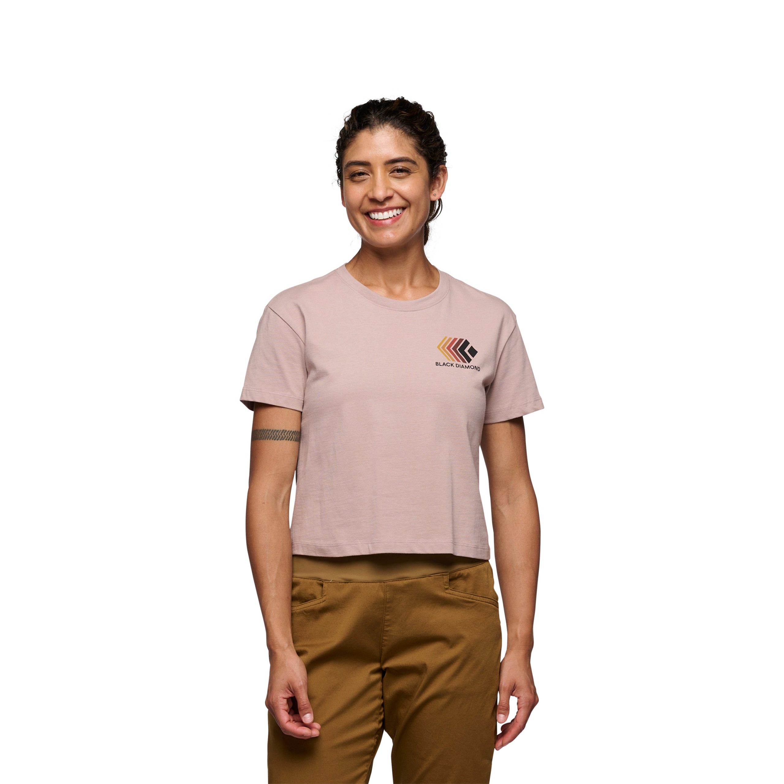 Women's Faded Crop Short Sleeve Tee - Image 19