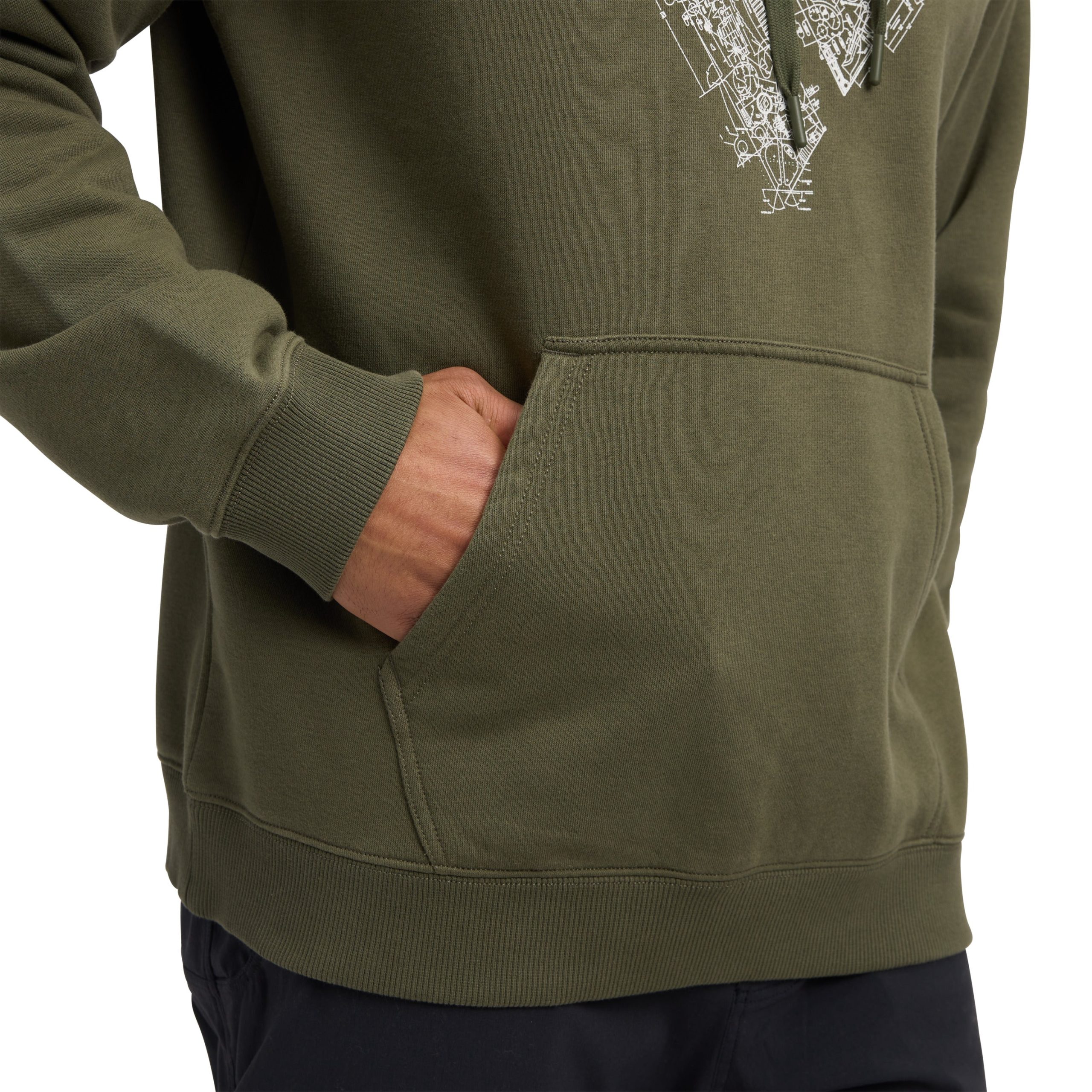 Men's Engineered Diamond Pullover Hoody - Image 11